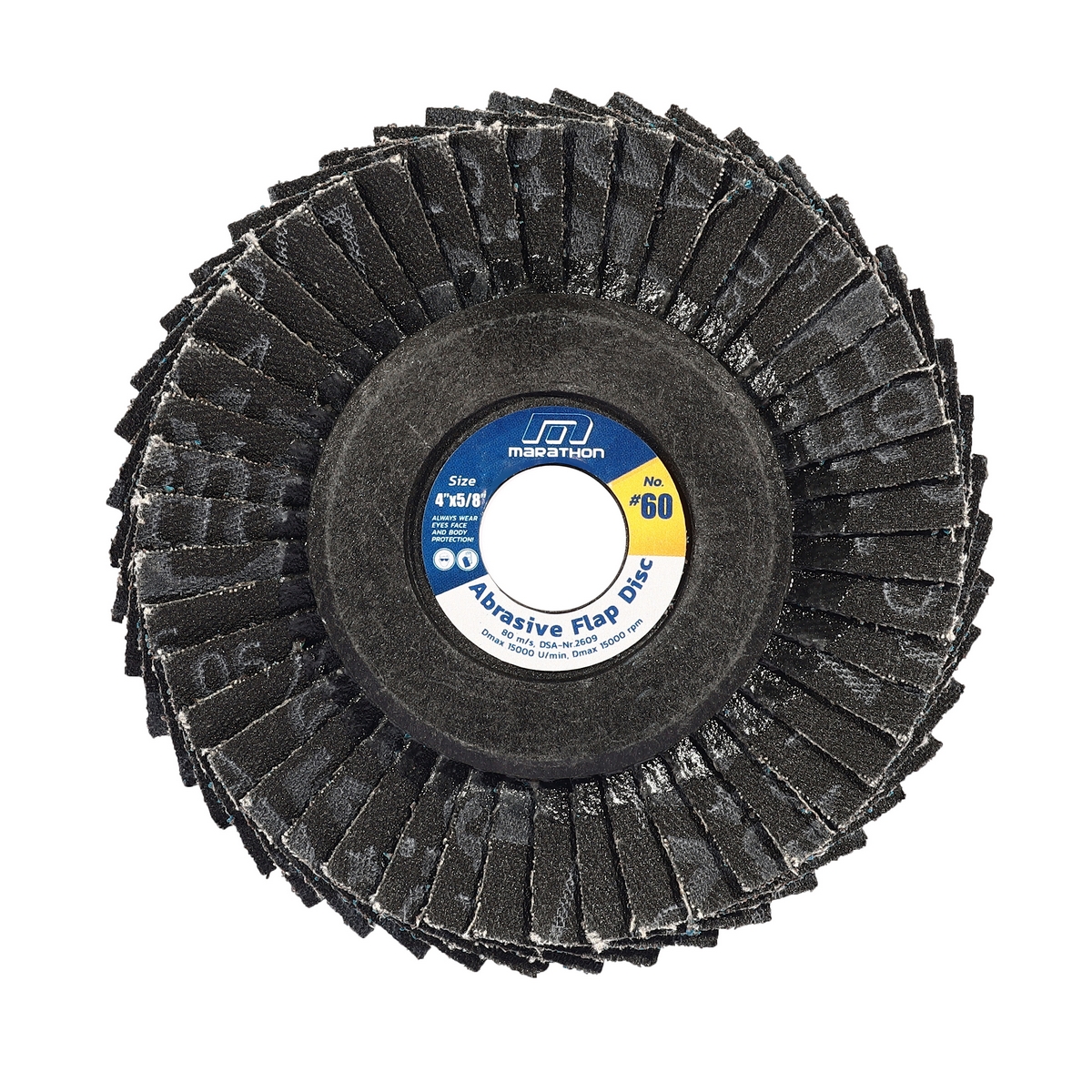 กระดาษทรายซ้อน(หลังอ่อน) 4" #60 MARATHON รุ่น M314-0120 ราคา ฿24.6