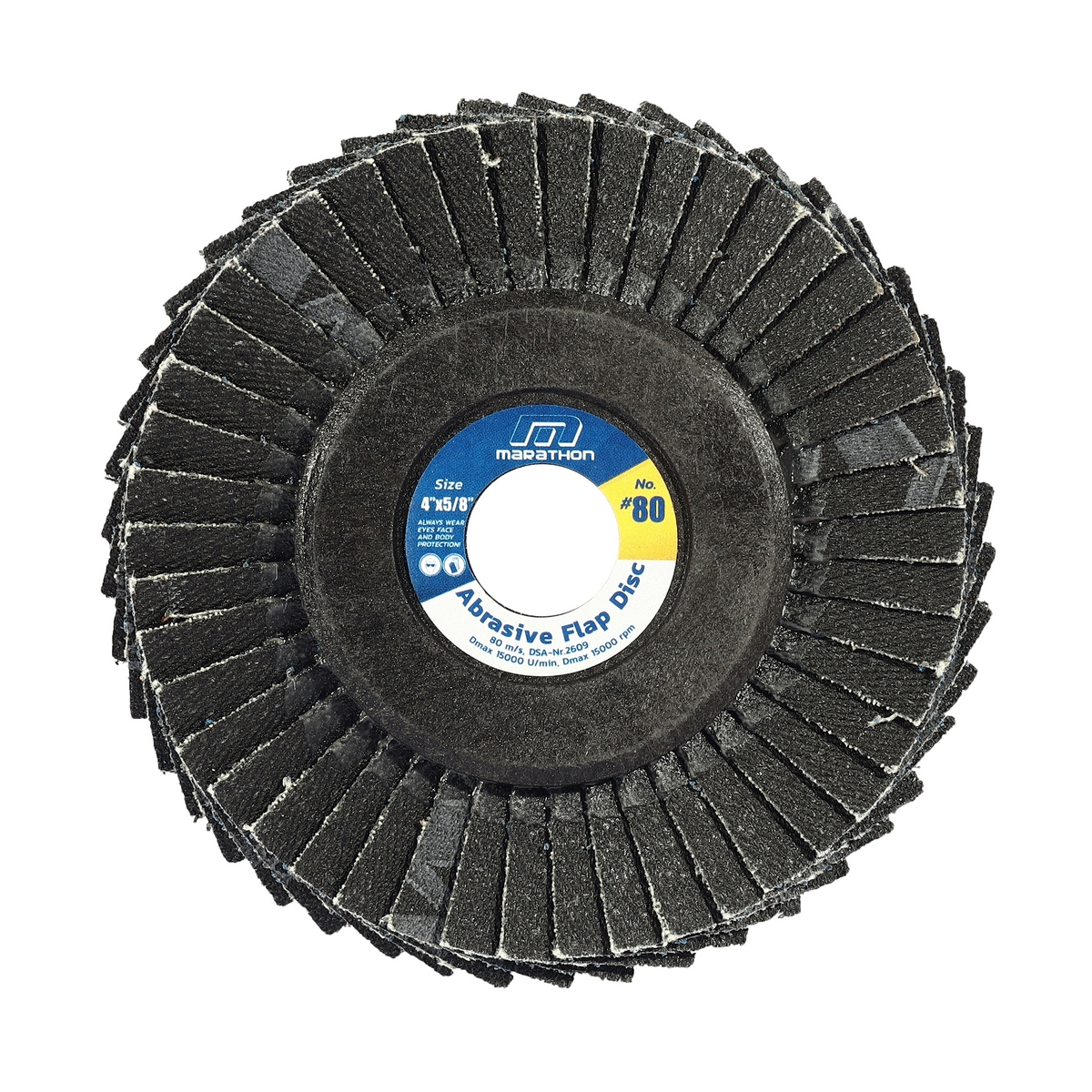 กระดาษทรายซ้อน(หลังอ่อน) 4" #80 MARATHON รุ่น M314-0130 ราคา ฿24.6