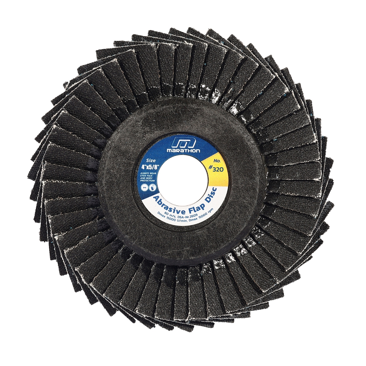 กระดาษทรายซ้อน(หลังอ่อน) 4" #320 MARATHON รุ่น M314-0190 ราคา ฿24.6