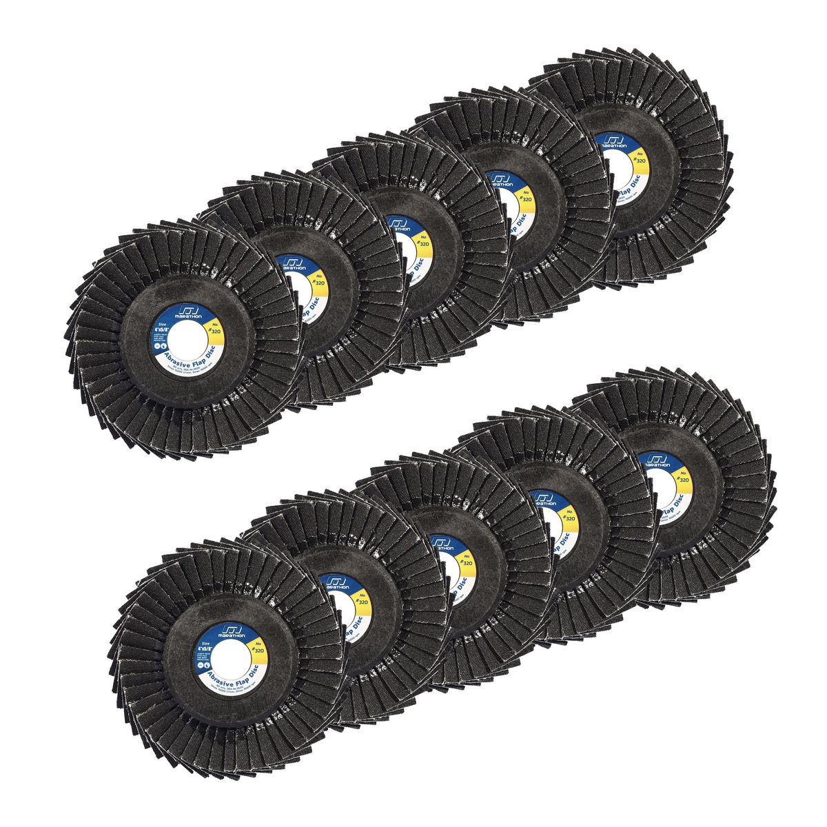 กระดาษทรายซ้อน(หลังอ่อน) 4" #320 MARATHON รุ่น M314-0190 รูปที่ 5