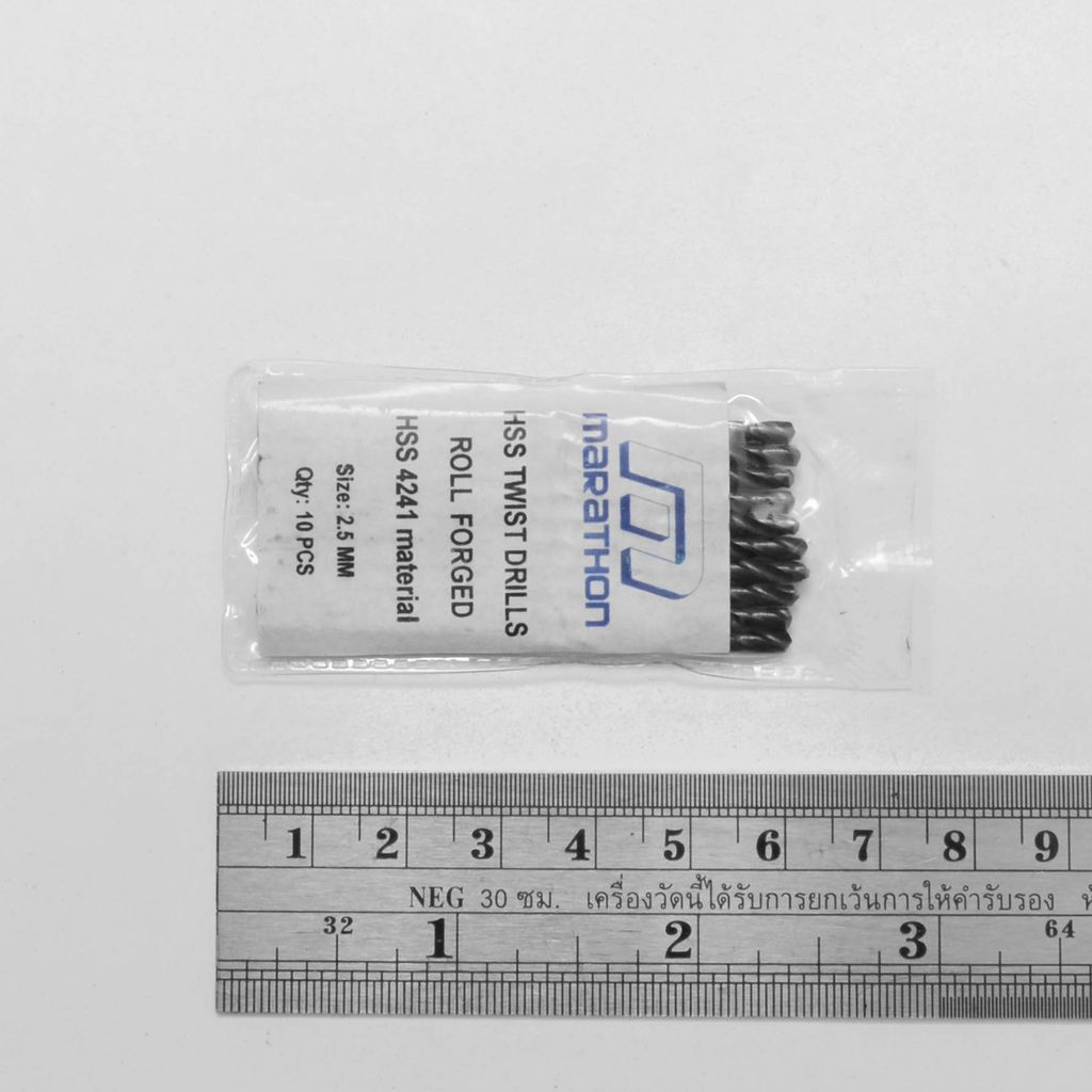 ดอกสว่าน HSS DRILL 4241_2.5 MM MARATHON รุ่น 4241_0250 รูปที่ 3
