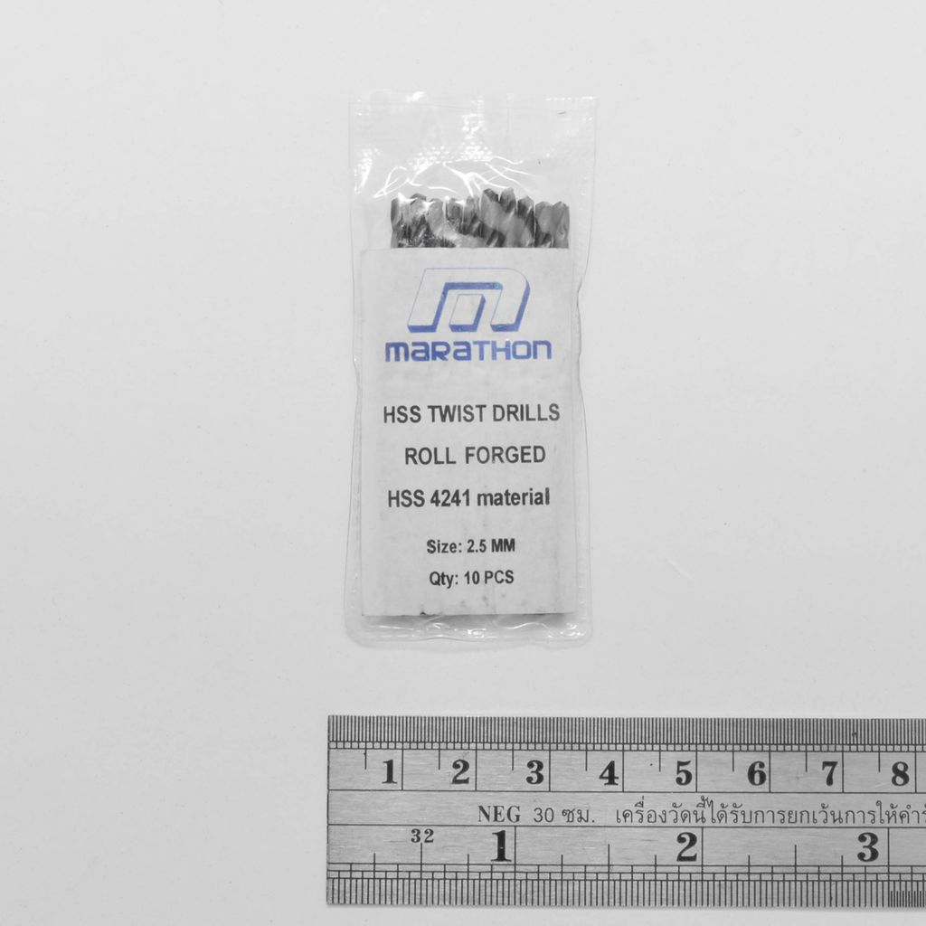 ดอกสว่าน HSS DRILL 4241_2.5 MM MARATHON รุ่น 4241_0250 รูปที่ 4