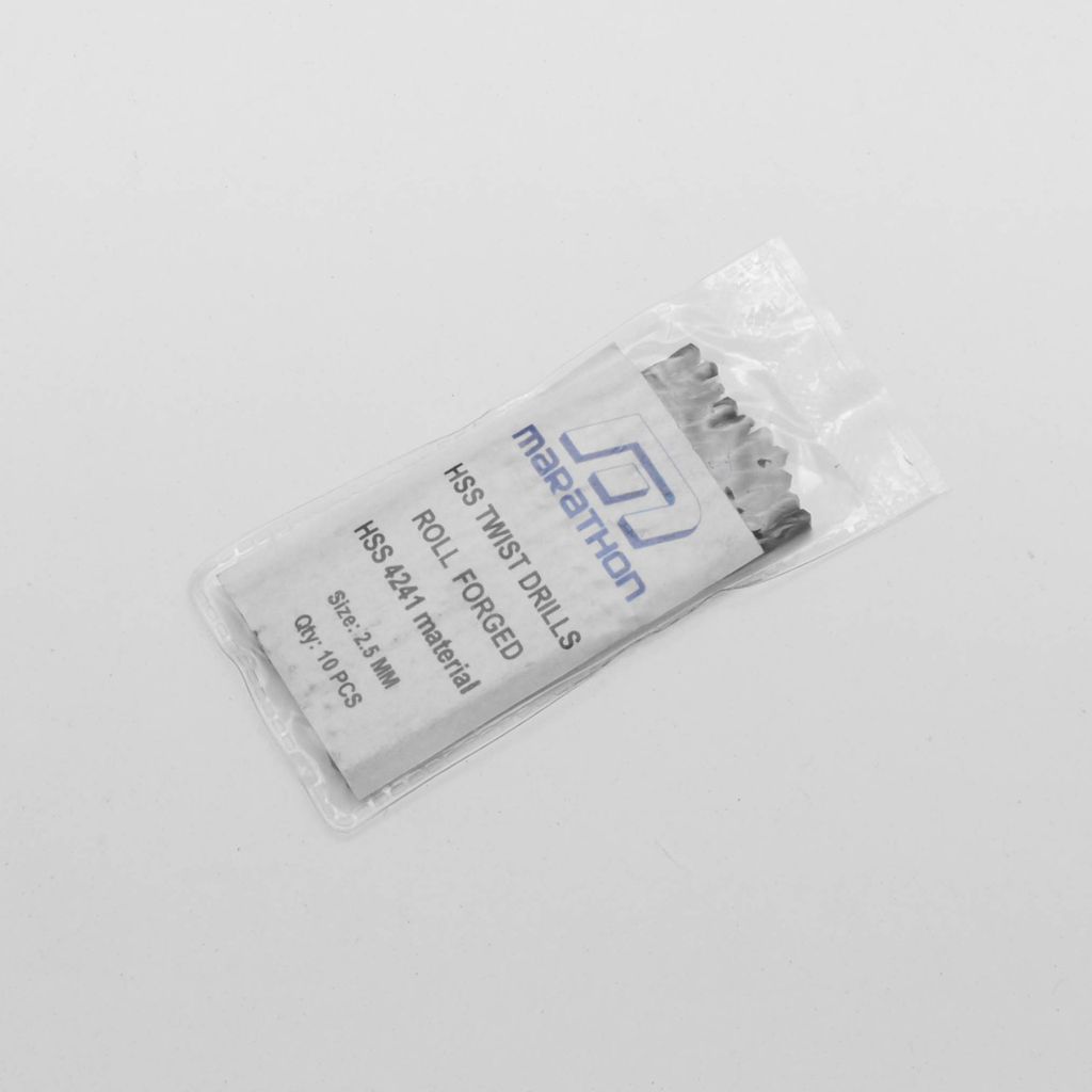 ดอกสว่าน HSS DRILL 4241_2.5 MM MARATHON รุ่น 4241_0250 ราคา ฿3