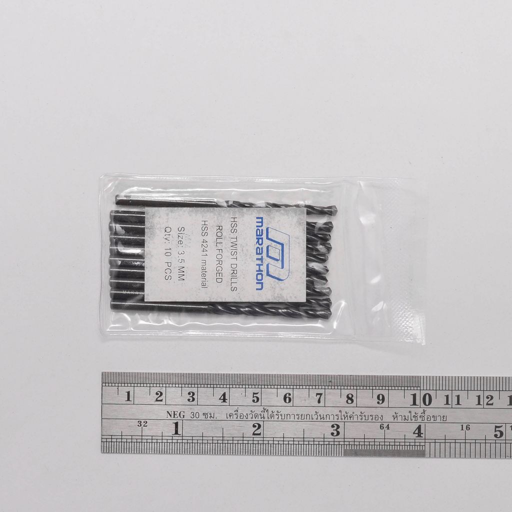 ดอกสว่าน HSS DRILL 4241_3.5 MM MARATHON รุ่น 4241_0350 รูปที่ 3