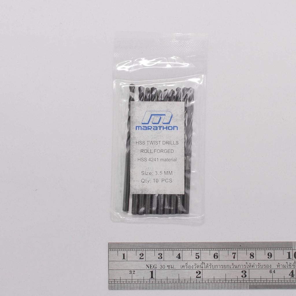 ดอกสว่าน HSS DRILL 4241_3.5 MM MARATHON รุ่น 4241_0350 รูปที่ 4