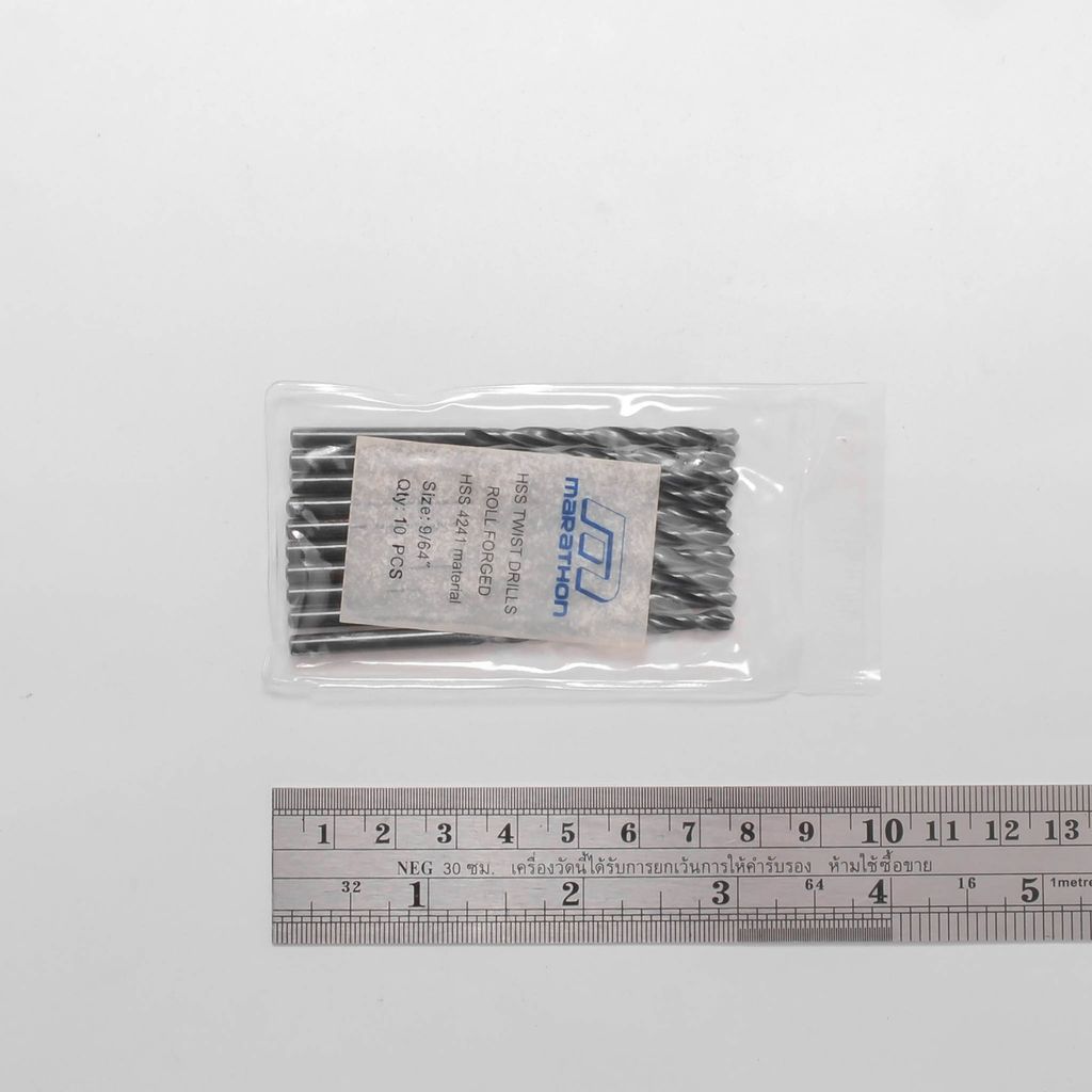 ดอกสว่าน HSS DRILL 4241_9/64"(สีดำ) MARATHON รุ่น M316-4241_I0180 รูปที่ 3