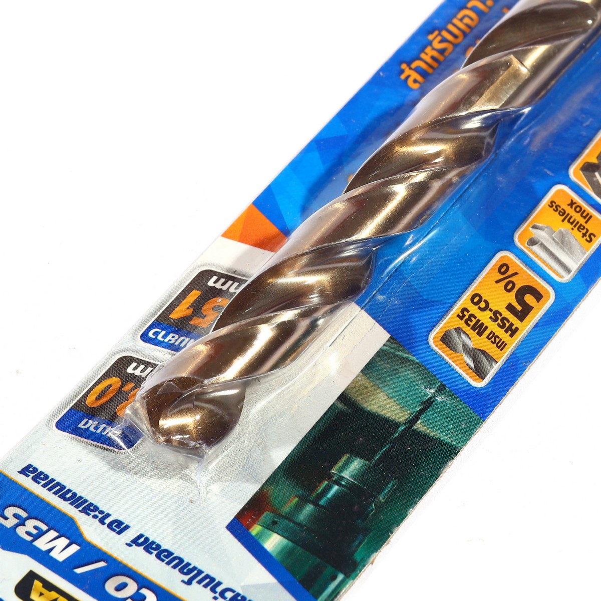 ดอกสว่านโคบอลต์ / HSS-CO5% M35- 13.0 มม. MARATHON รุ่น M35_130 รูปที่ 2