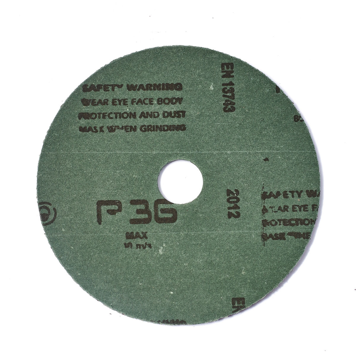 กระดาษทรายกลม 4"(100X16)#A36 ขัดโลหะ MARATHON รุ่น M318-0030 รูปที่ 2