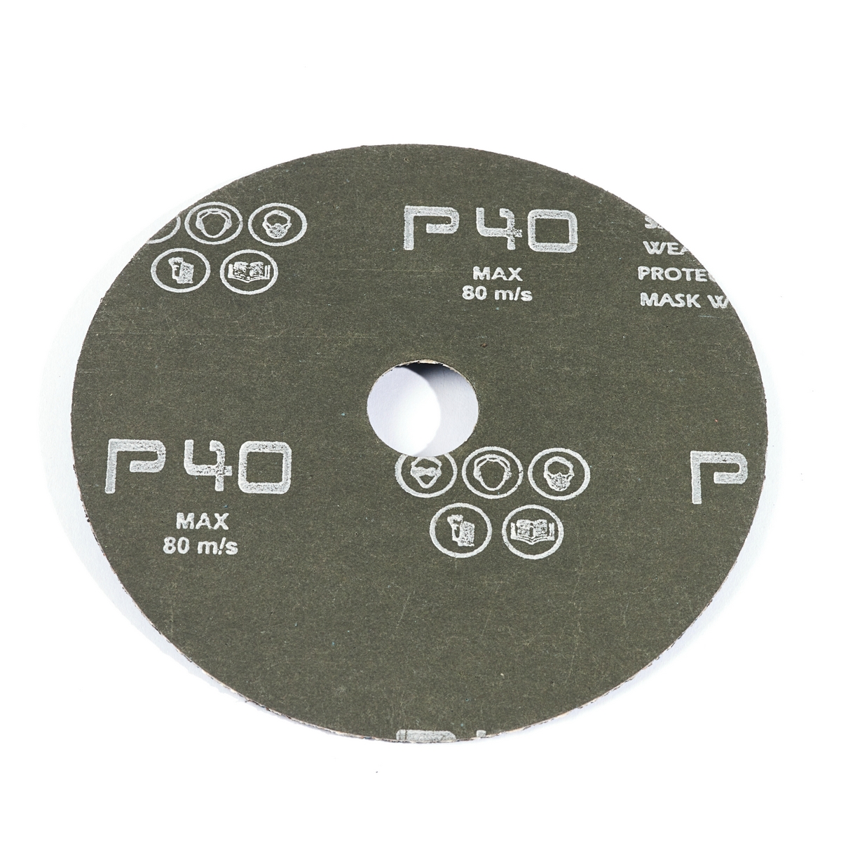 กระดาษทรายกลม 4"(100X16)#Z40 ZIRCONIA MARATHON รุ่น M318-0100 รูปที่ 3