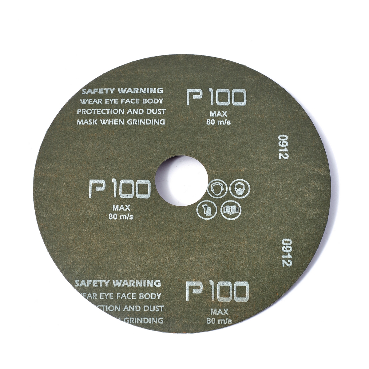 กระดาษทรายกลม 5"(125X22)#A100 ขัดโลหะ MARATHON รุ่น 0180 รูปที่ 2