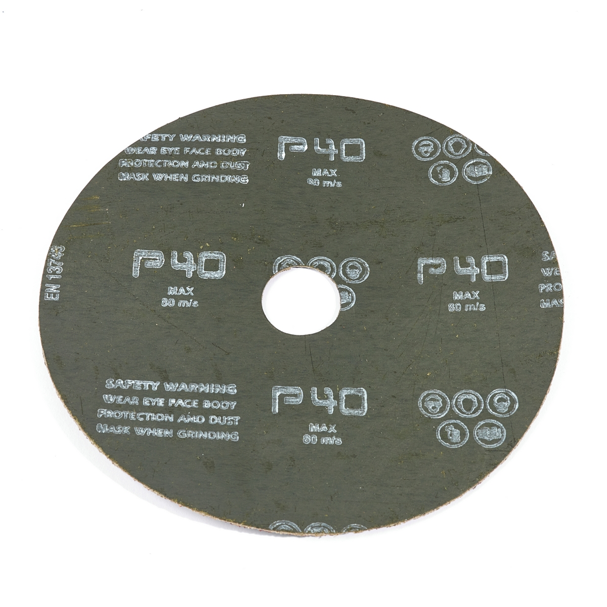 กระดาษทรายกลม 6"(150X22)#A40 ขัดโลหะ MARATHON รุ่น 0210 รูปที่ 3