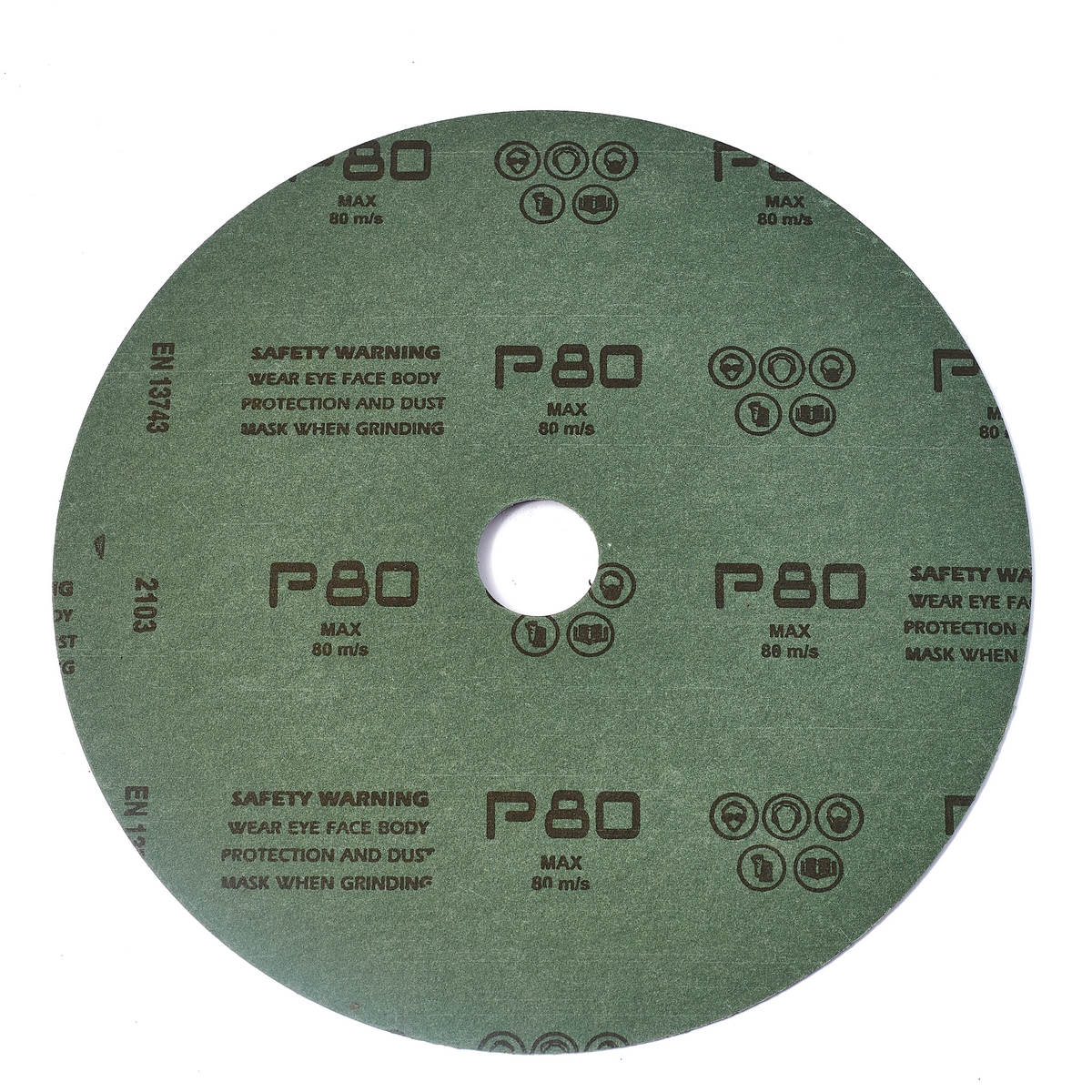 กระดาษทรายกลม 7"(180X22)#A80 ขัดโลหะ MARATHON รุ่น M318-0370 รูปที่ 2