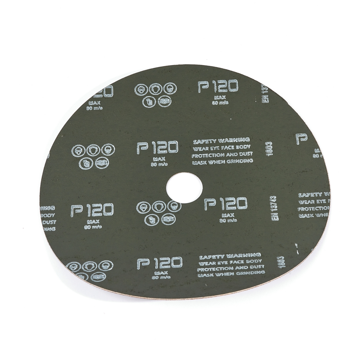 กระดาษทรายกลม 7"(180X22)#A120 ขัดโลหะ MARATHON รุ่น M318-0390 รูปที่ 2