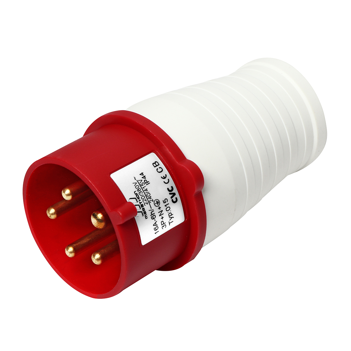 เพาเวอร์ปลั๊ก-ผู้ 16A 3P+N+E 380V IP44 MARATHON รุ่น M322-5010 ราคา ฿51.6