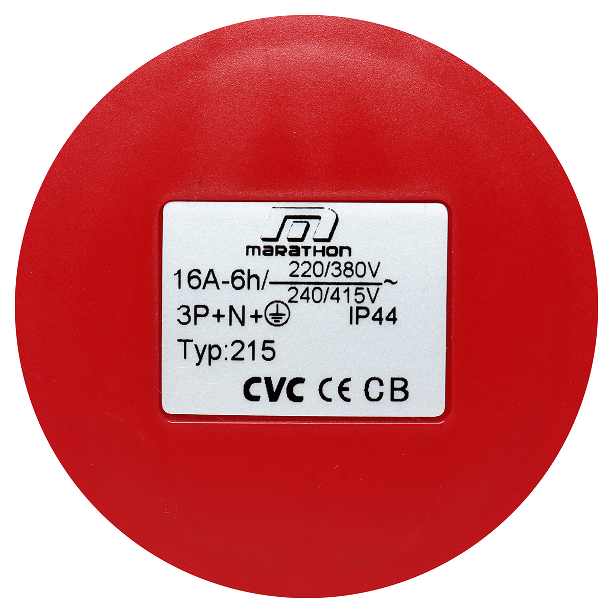 เพาเวอร์ปลั๊ก-เมียติดสาย 16 A3P+N+E IP44 MARATHON รุ่น M322-5030 รูปที่ 3