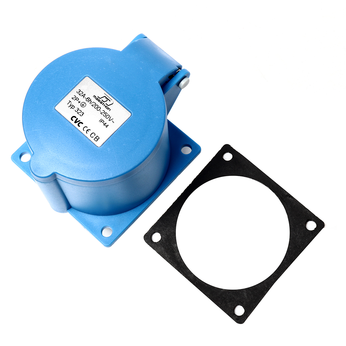 เพาเวอร์ปลั๊ก-เมียฝังตรง 32A 2P+E IP44 MARATHON รุ่น 5065 ราคา ฿55.2