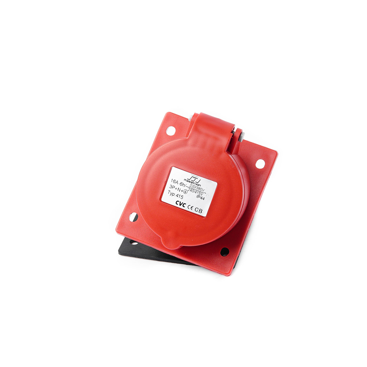 เพาเวอร์ปลั๊ก-เมียฝังเฉียง 16A 3P+N+E IP44 MARATHON รุ่น 5080 ราคา ฿61.2