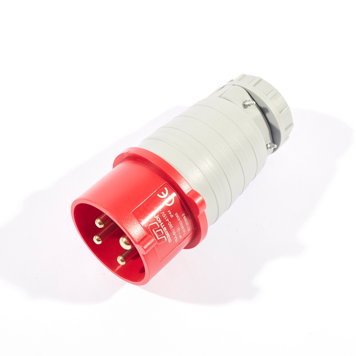 ปลั๊กตัวผู้ 16A/4P/380V/6H IP44 MARATHON รุ่น 5365 ราคา ฿43.2