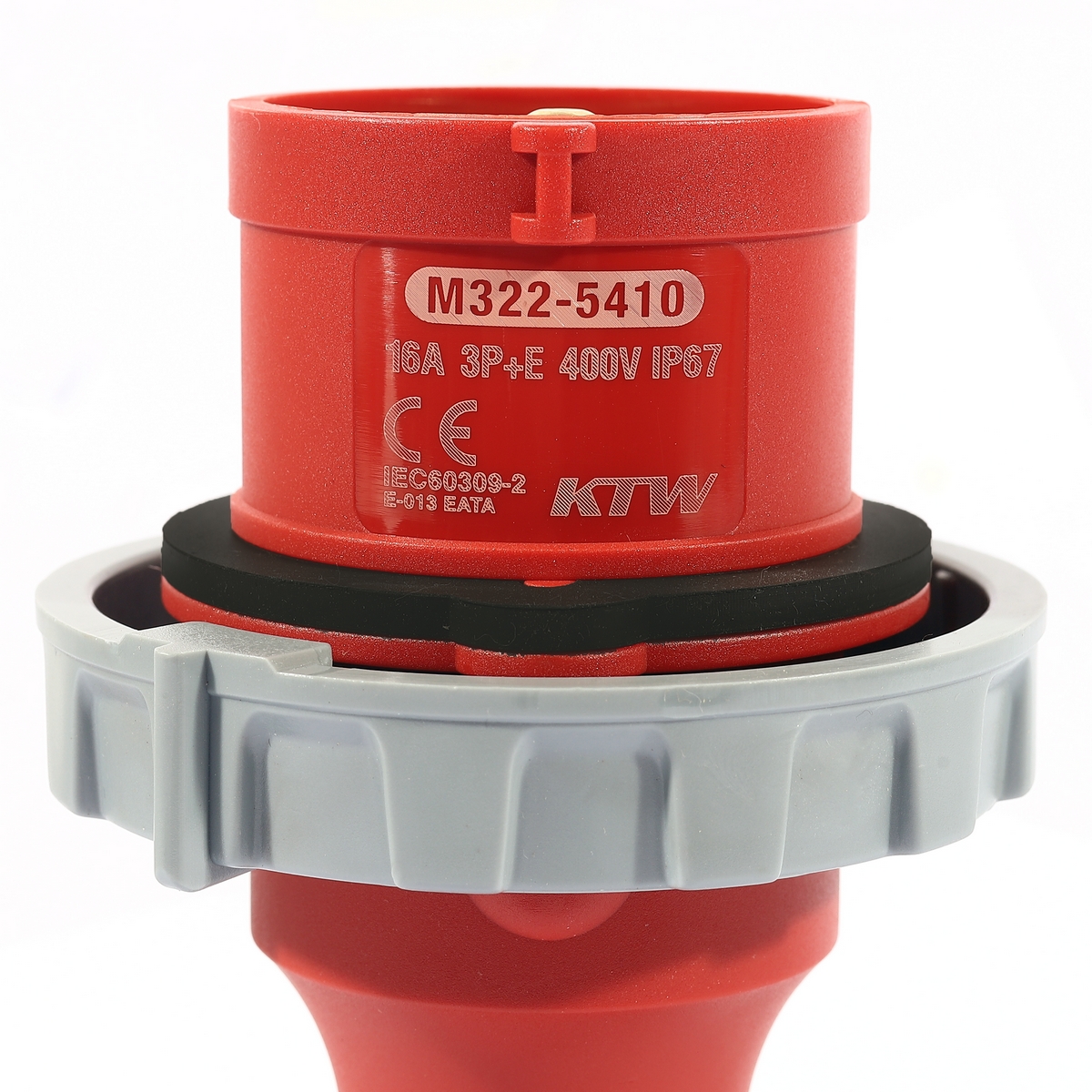 ปลั๊กตัวผู้ 3P+E 16A-6H 400V IP67 MARATHON รุ่น 5410 รูปที่ 4