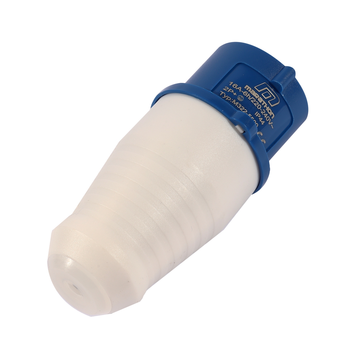 ปลั๊กตัวผู้ 16A 2P+E 220V IP44 MARATHON รุ่น M322-5500 รูปที่ 2