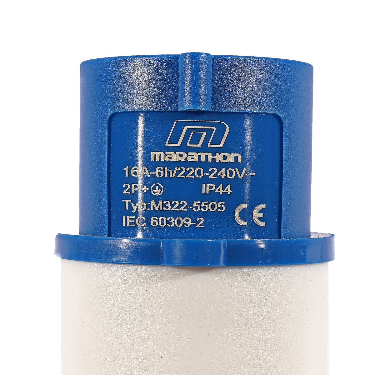 ปลั๊กตัวผู้ 16A 2P+E 220V (A) IP44 MARATHON รุ่น 5505 รูปที่ 4