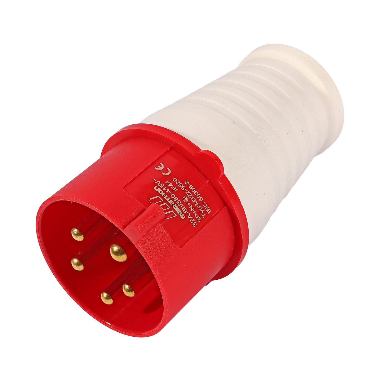ปลั๊กตัวผู้ 32A 3P+N+E 380V IP44 MARATHON รุ่น 5520 ราคา ฿72