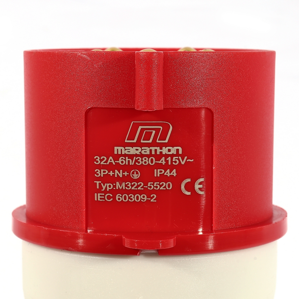 ปลั๊กตัวผู้ 32A 3P+N+E 380V IP44 MARATHON รุ่น 5520 รูปที่ 4