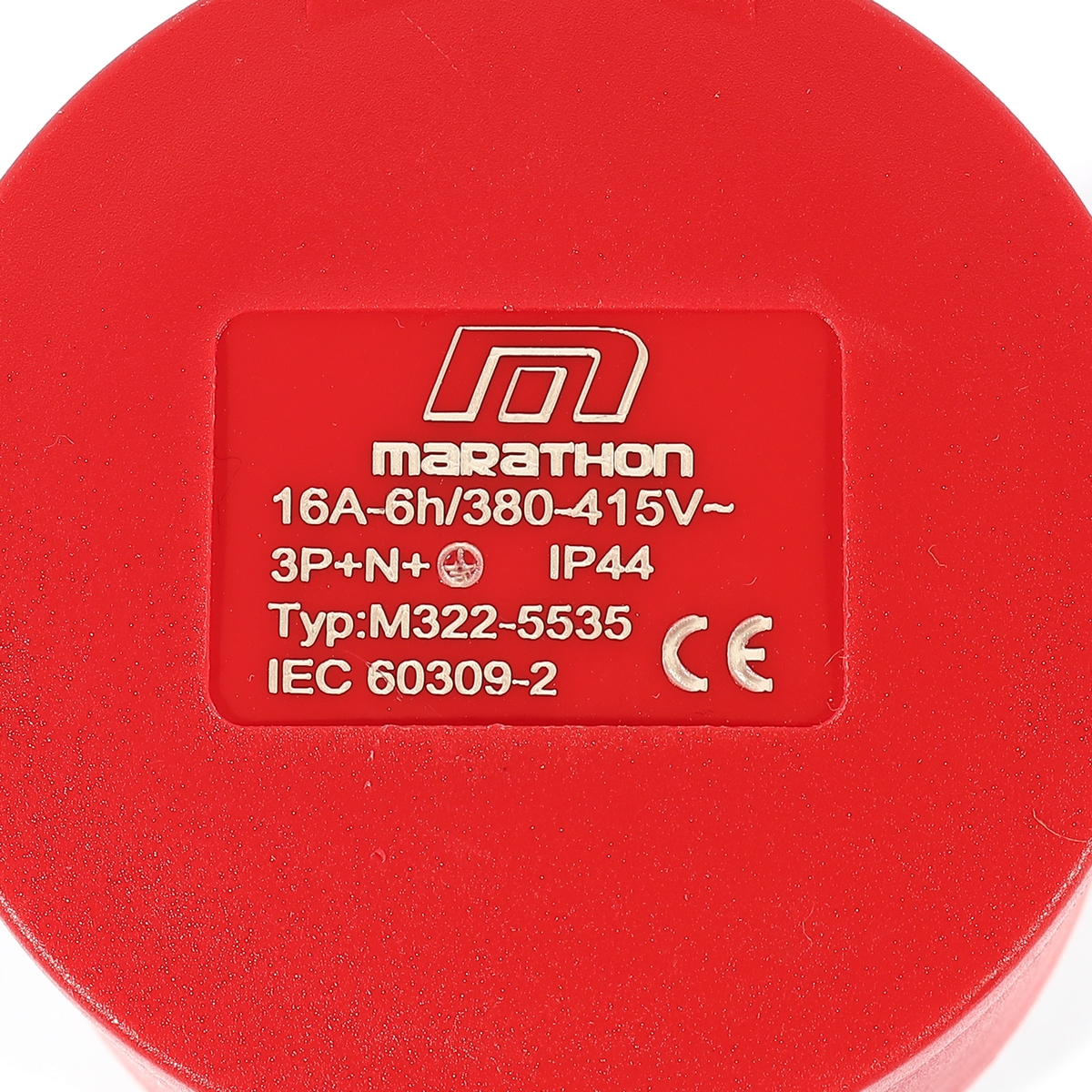 ปลั๊กตัวเมียติดสาย 16 A3P+N+E IP44 MARATHON รุ่น M322-5535 รูปที่ 4