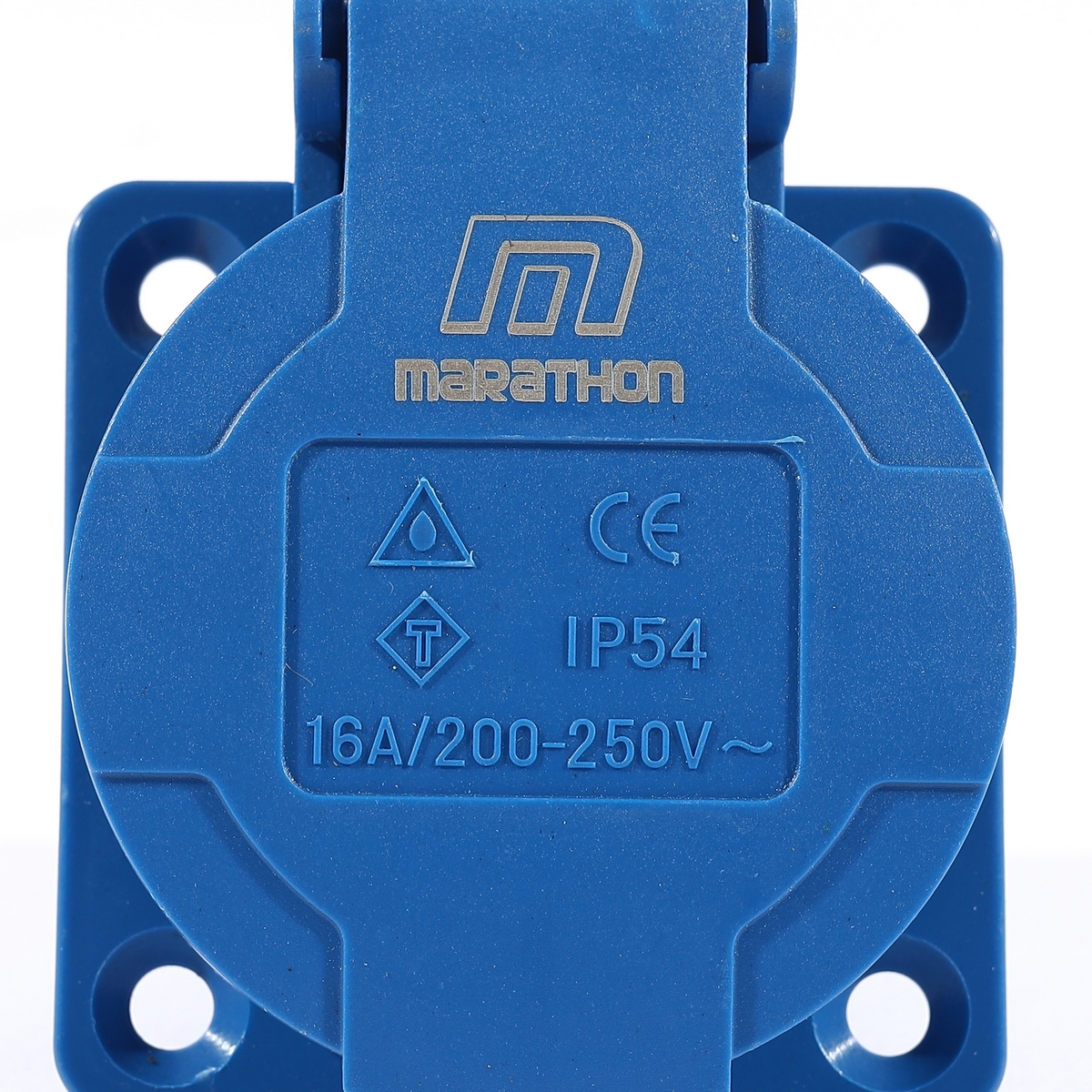 ปลั๊กตัวเมียฝังผนัง 16A 2P+E 220V IP54 MARATHON รุ่น 5605 รูปที่ 4