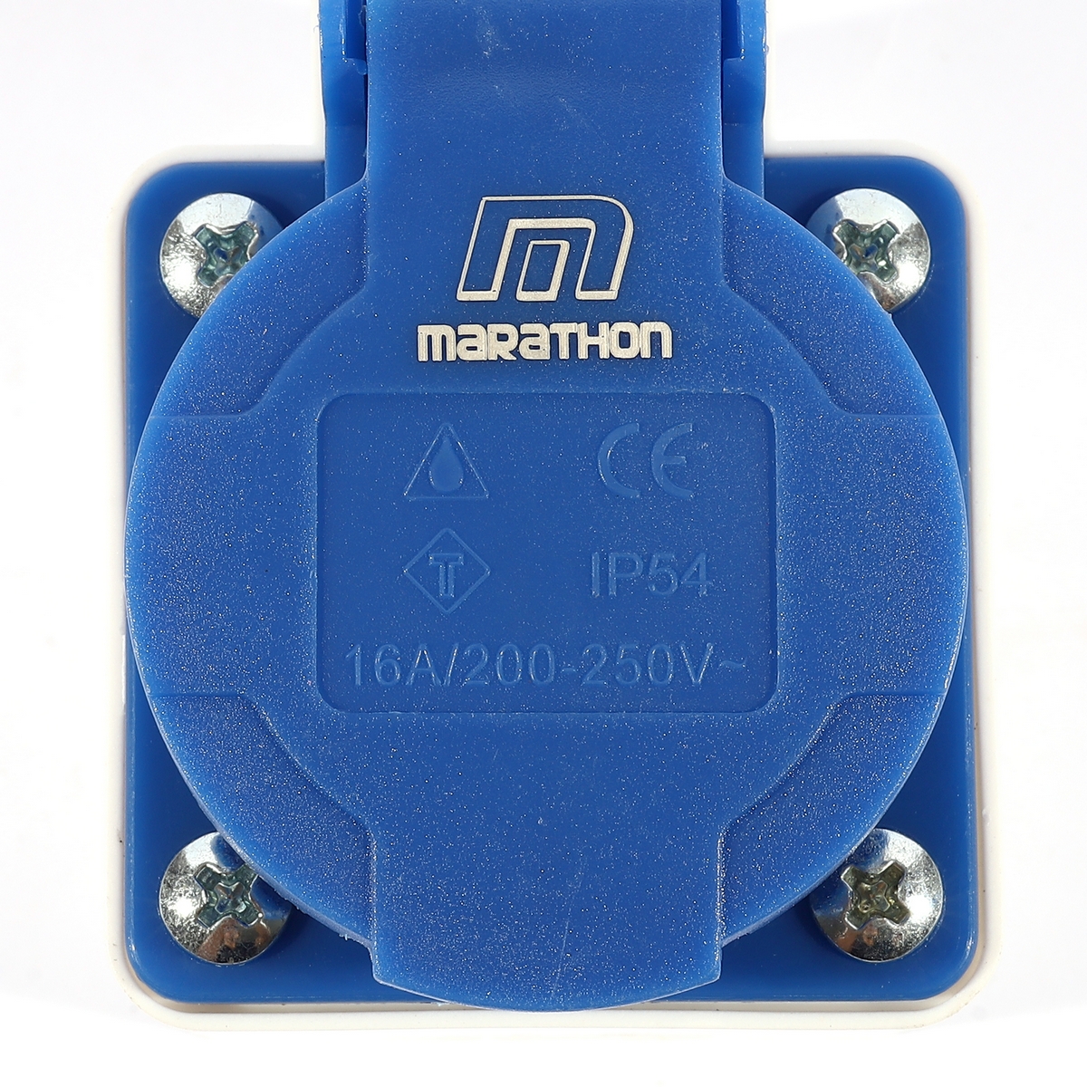 ปลั๊กตัวเมียฝังผนัง 16A 2P+E 220V IP54 MARATHON รุ่น 5610 รูปที่ 4