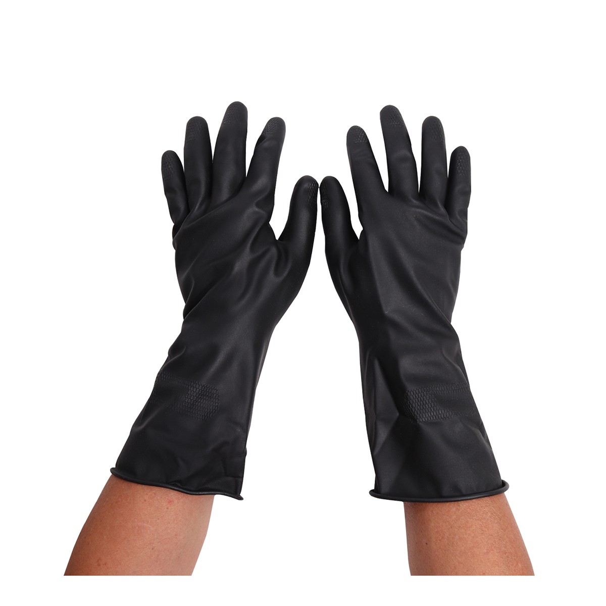 ถุงมือยางธรรมชาติ สีดำ ใหญ่ L KRATING MASTER GLOVE รูปที่ 4