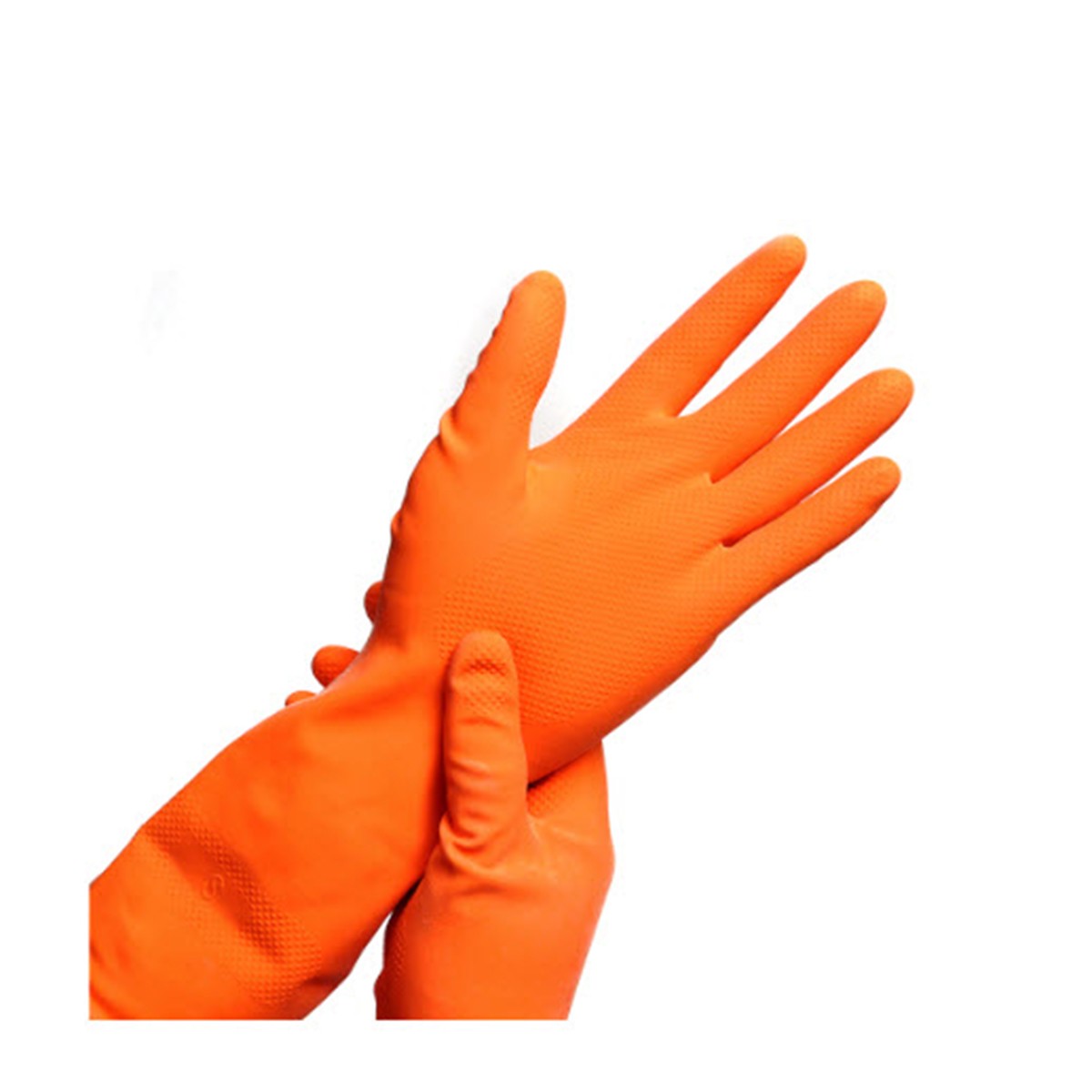 ถุงมือยางธรรมชาติ สีส้ม เล็ก S KRATING MASTER GLOVE รูปที่ 5