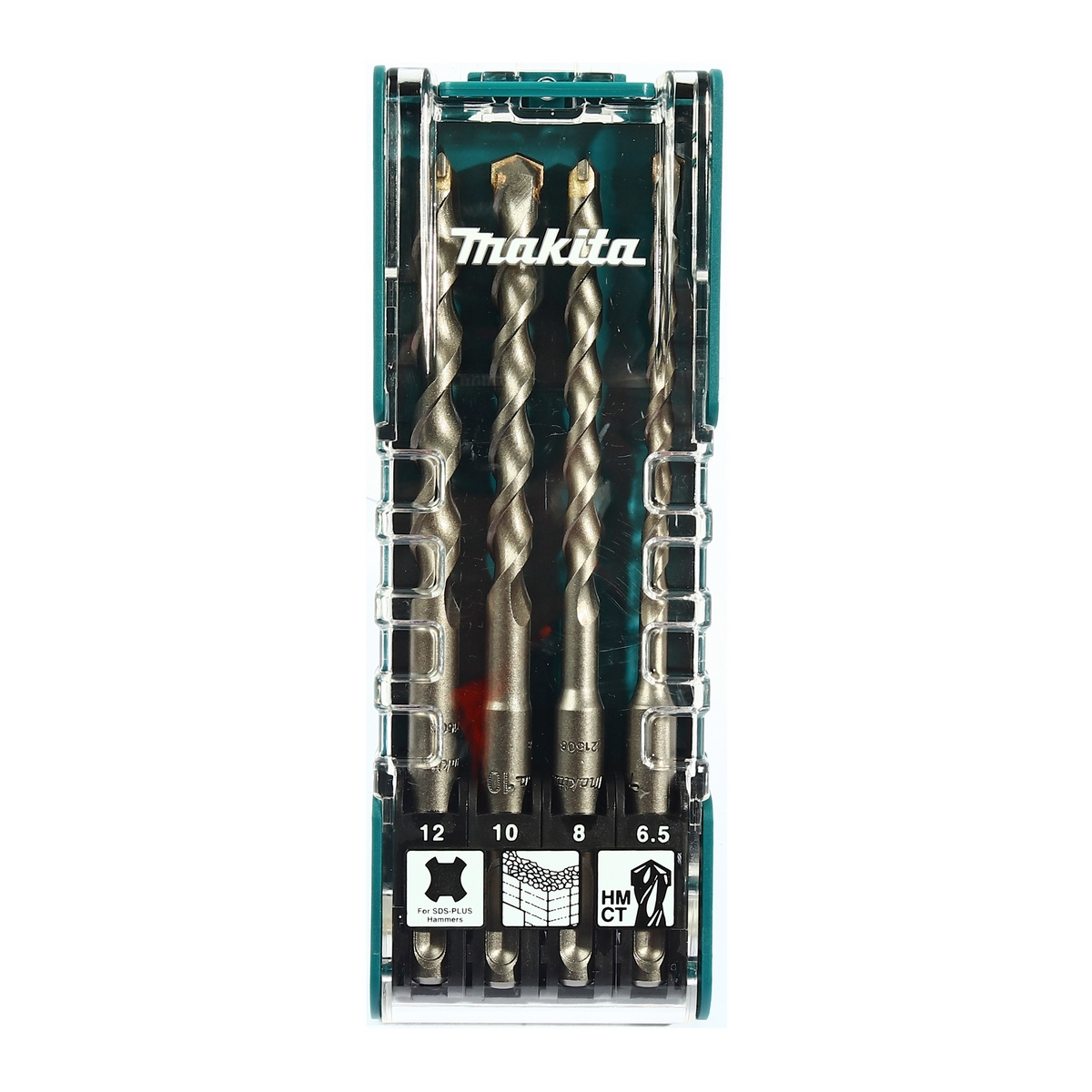 ดอกสว่าน SDS (4 ดอก/ ชุด) กล่องใส D-74728 MAKITA รุ่น MP002705B รูปที่ 2