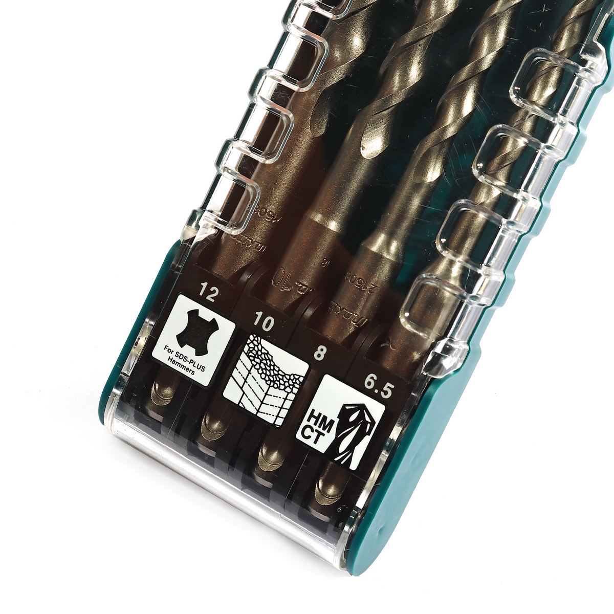 ดอกสว่าน SDS (4 ดอก/ ชุด) กล่องใส D-74728 MAKITA รุ่น MP002705B รูปที่ 3