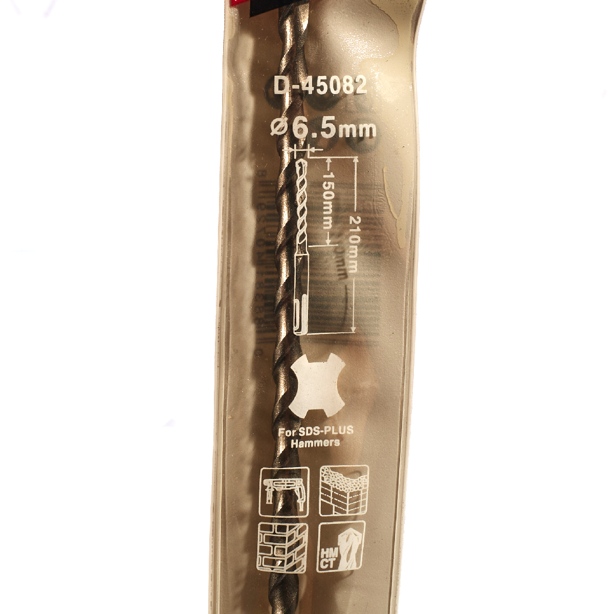 ดอก SDS 2PLUS (D-45082) 6.5X210 MAKITA รุ่น 002772 รูปที่ 3