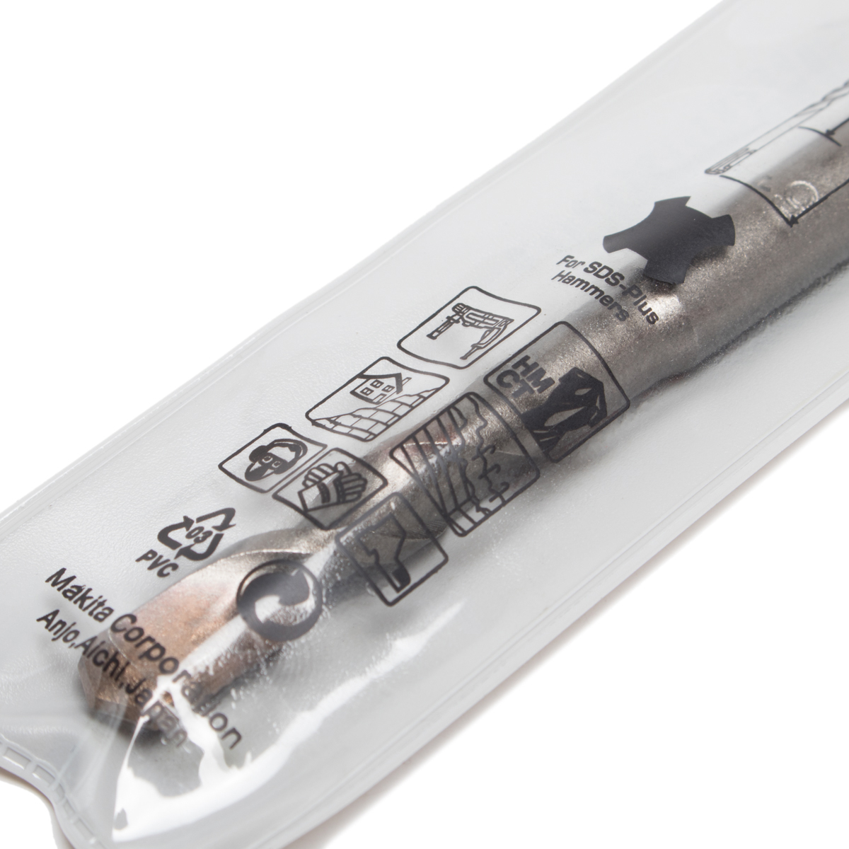 ดอก SDS 2PLUS (D-08040) 9X110 MAKITA รุ่น 002832 รูปที่ 5