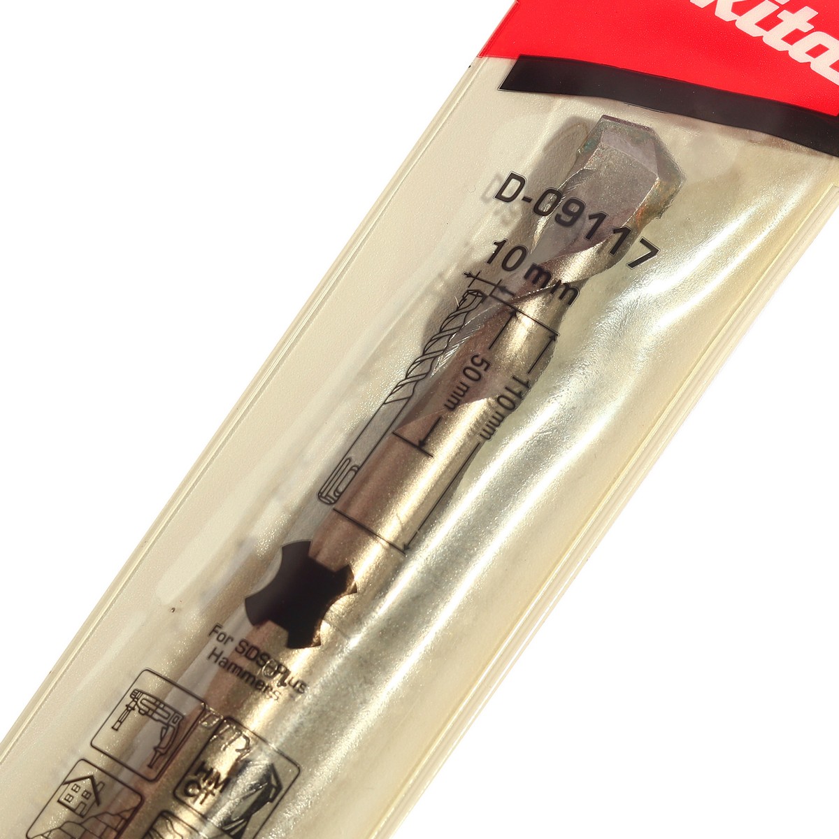 ดอก SDS 2PLUS 10X110 (D-09117) MAKITA รุ่น MP002845 รูปที่ 2