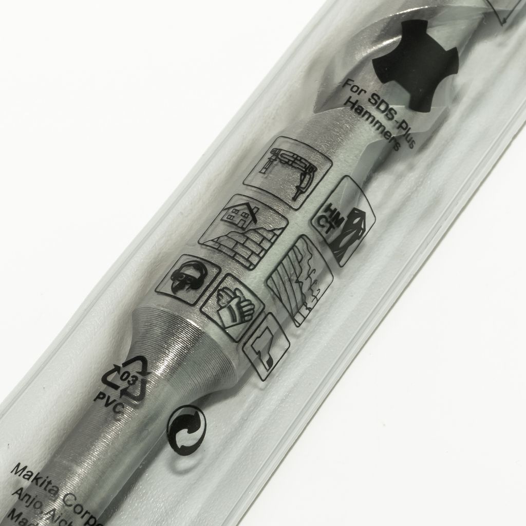 ดอก SDS 2PLUS (D-00739/D-00343) 19X210 MAKITA รุ่น 003010 รูปที่ 5