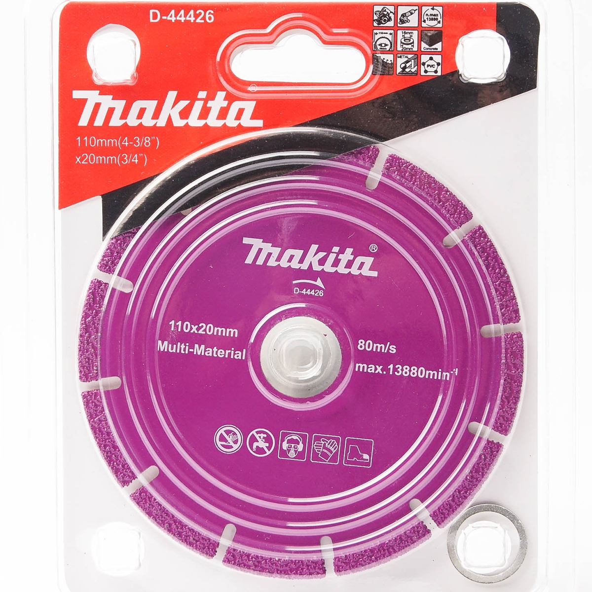MAKITA DIAMOND WHEEL 4"(MALTI-MATERIAL) photo 3