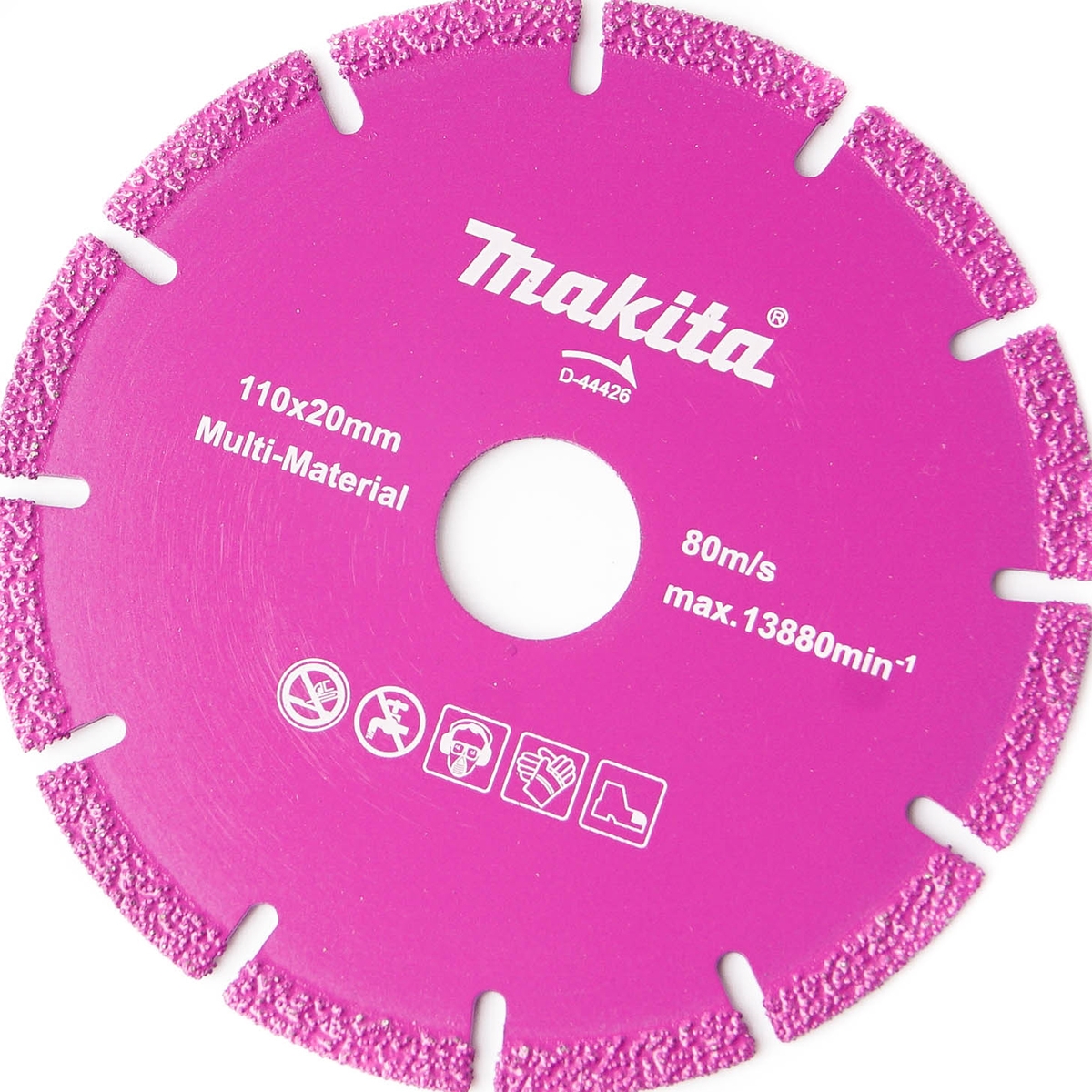MAKITA DIAMOND WHEEL 4"(MALTI-MATERIAL) photo 2