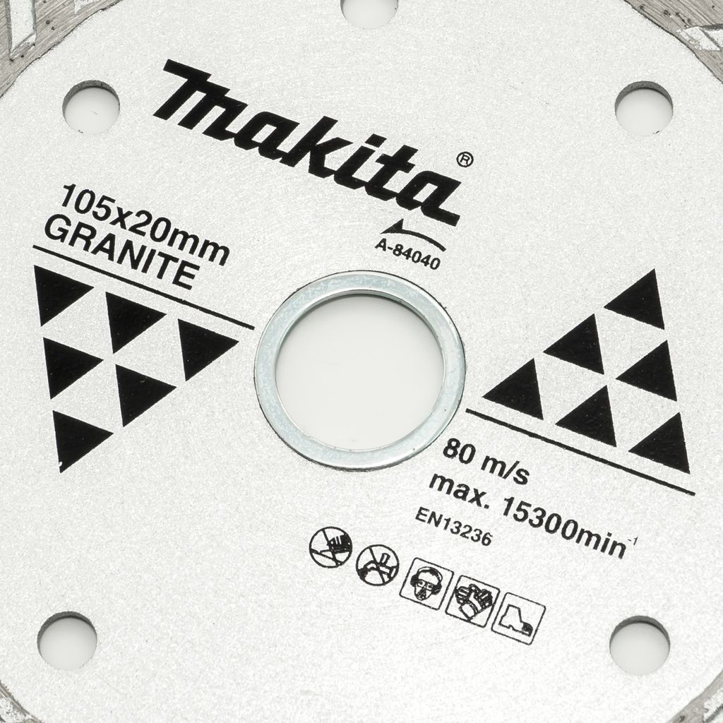MAKITA DIAMOND WHEEL CORRUGATE DRY GRANITE105MM photo 3