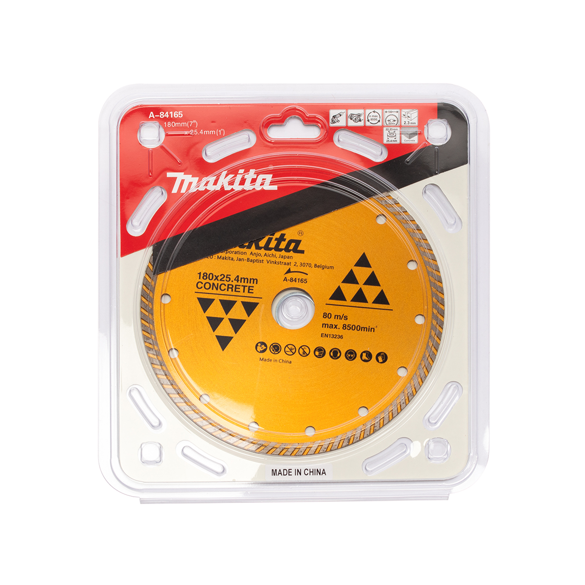 MAKITA DIAMONDWHEEL CORRUGATE DRY CONCRETE180MM photo 4