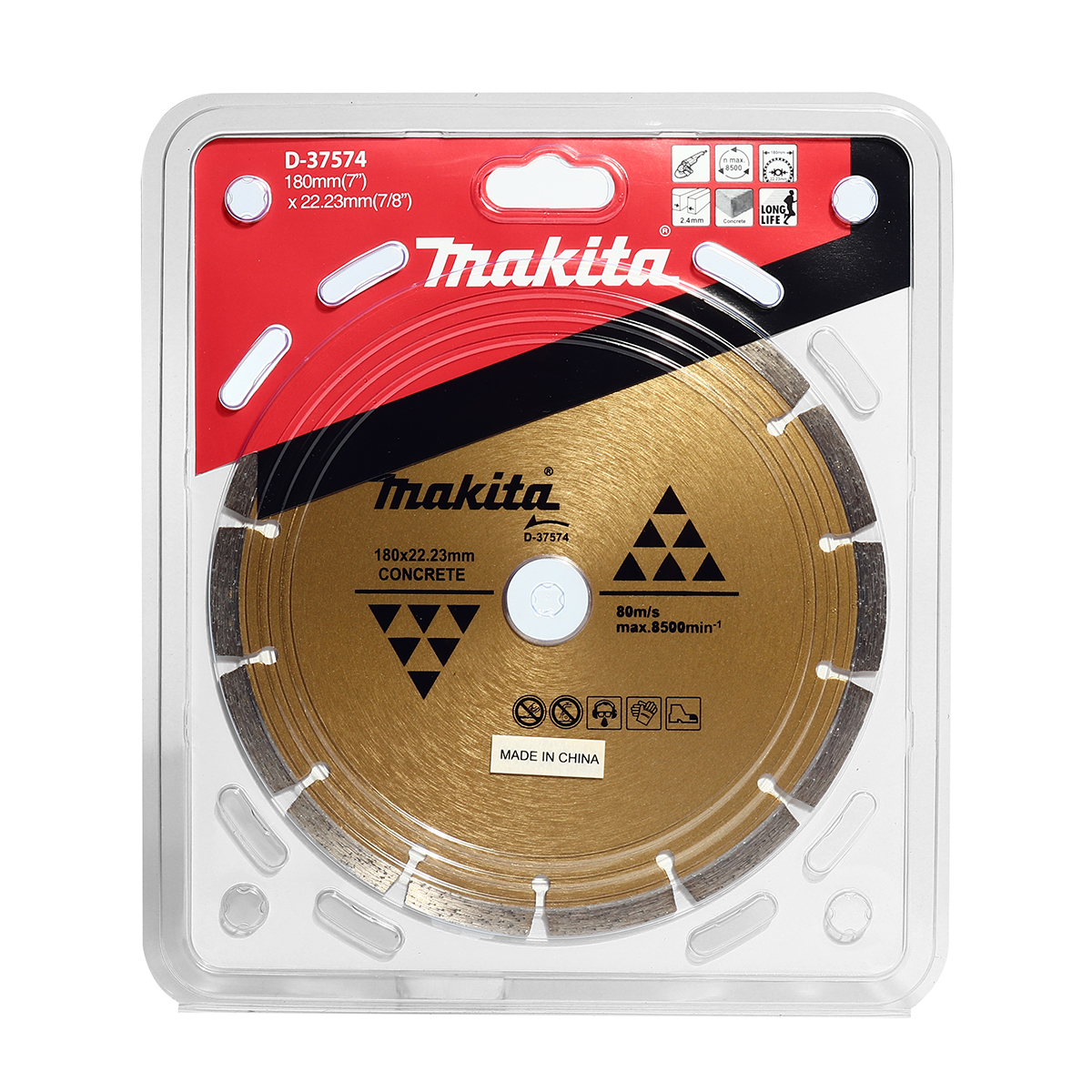 MAKITA DIAMOND WHEEL 180MM SEG photo 4