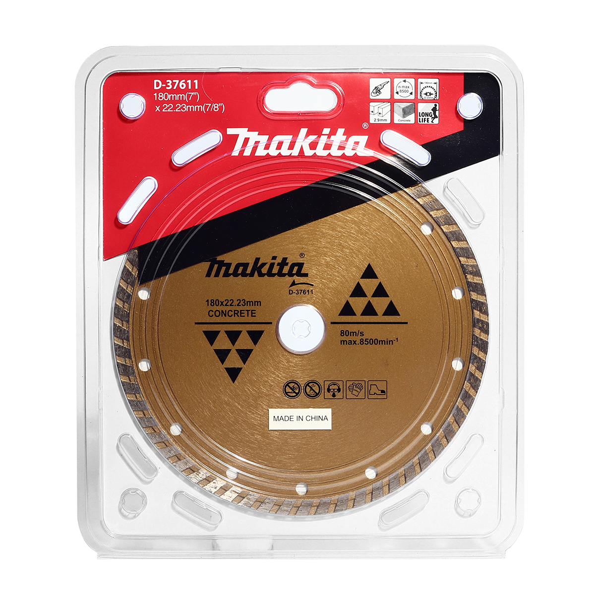 MAKITA DIAMOND WHEEL 180MM WAVE photo 4