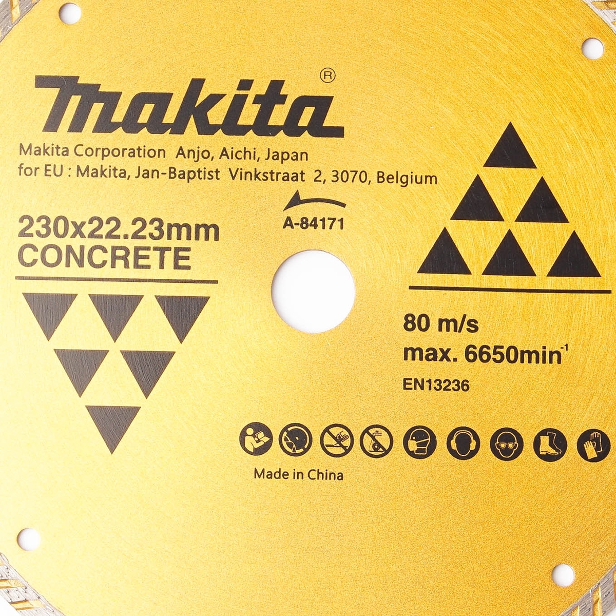MAKITA DIAMONDWHEEL CORRUGATE DRY CONCRETE230MM photo 2