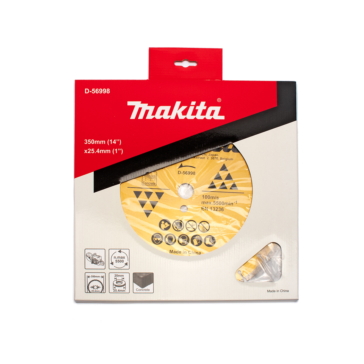 MAKITA LASER WELDING DIAMOND WHEEL 14" photo 4