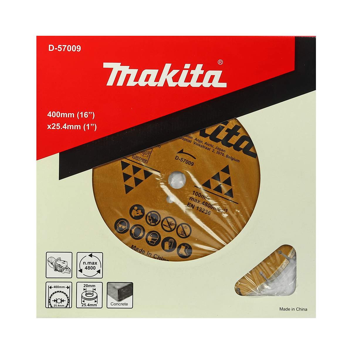 MAKITA LASER WELDING DIAMOND WHEEL 16" photo 5