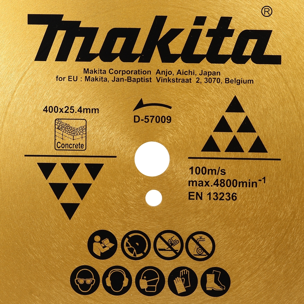 MAKITA LASER WELDING DIAMOND WHEEL 16" photo 3