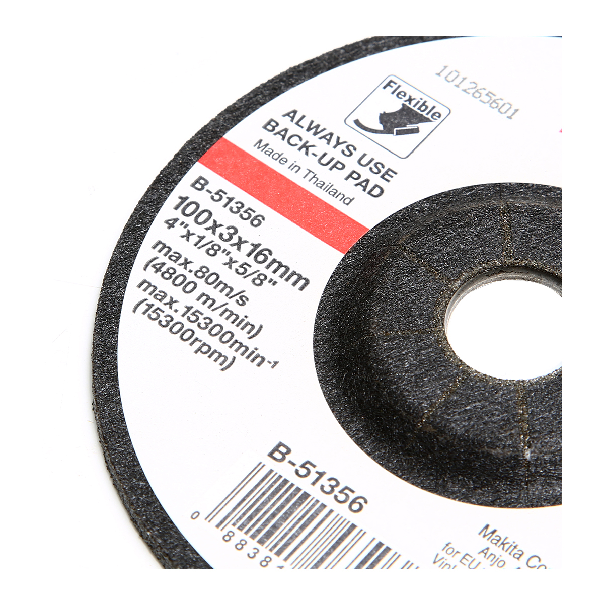ใบเจียรกระจก/หิน 4" อ่อนตัวGC60 MAKITA รุ่น B-51356 รูปที่ 3
