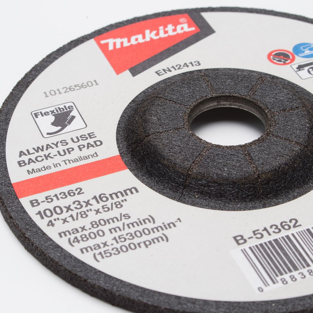 ใบเจียรกระจก/หิน 4" อ่อนตัวGC80 MAKITA รุ่น B-51362 รูปที่ 2